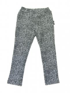 Dívčí legínové kalhoty BÍLO-ČERNÉ  zimní Velikost: 152, Barva: Černá