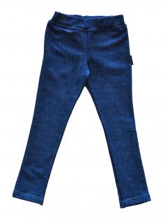 Dívčí legínové kalhoty DENIM Velikost: 104, Barva: Modrá