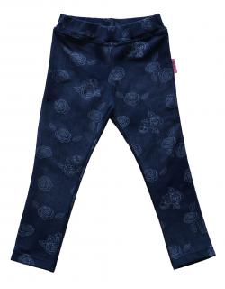 Dívčí legínové kalhoty RŮŽE Velikost: 104, Barva: Modrá