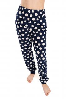 Dívčí pyžamové kalhoty Velikost: 158, Barva: Modrá