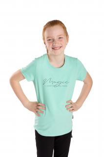 Dívčí tričko MAGIC krátký rukáv Velikost: 164, Barva: Mátová