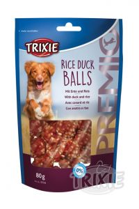 Premio RICE DUCK BALLS - kuličky kachna a rýže 80 g