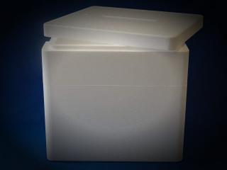 Polystyrenový termobox 25,4L/20kg Objem boxu: 25,4l/20kg