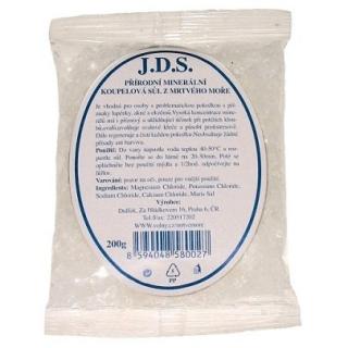 J.D.S. - Přírodní minerální koupelová sůl z Mrtvého moře 200g