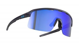 Cyklistické brýle NEON ARROW 2.0, rámeček CRYSTAL BLACK, skla BLUE