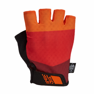 Cyklistické rukavice SILVINI Anapo, black orange Velikost: L