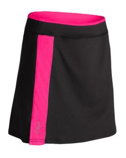 Dámská cyklistická sukně ETAPE LAURA, černá|růžová Velikost: XL