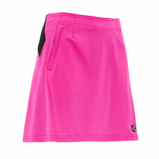 Dámská cyklistická sukně SILVINI Invio bez vložky, pink-black Velikost: L