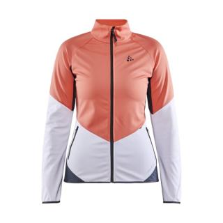 Dámská zateplená sportovní bunda CRAFT Core Glide, oranžová Barva: Oranžová, Velikost: L