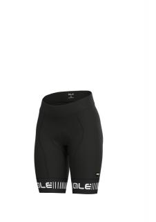 Dámské letní cyklistické kalhoty ALÉ dámské GRAPHICS PRR STRADA, black/white Velikost: XL
