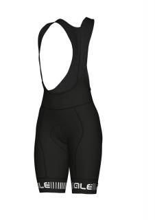 Dámské letní cyklistické kalhoty ALÉ GRAPHICS PRR STRADA LADY, black/white Velikost: M