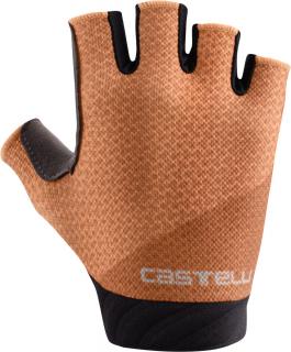 Dámské letní cyklistické rukavice CASTELLI Roubaix Gel 2, soft orange Velikost: M