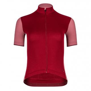 Dámský letní cyklistický dres ISADORE Signature Cycling Jersey, rio red/mesa rose Velikost: M