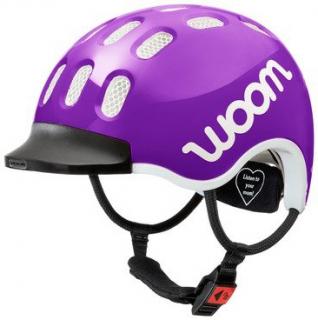 Dětská cyklistická helma WOOM purple Velikost: M