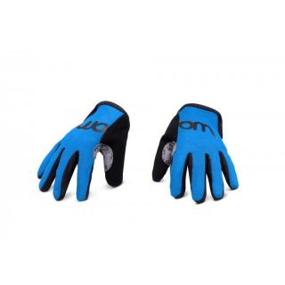 Dětské cyklistické rukavice WOOM sky blue Velikost: 5