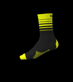 Letní cyklistické ponožky ALÉ ACCESSORI ONE, fluo yellow Velikost: Velikost L/44-47