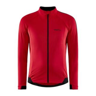 Pánská zimní cyklistická bunda CRAFT ADV SubZ Barva: Červená, Velikost: L