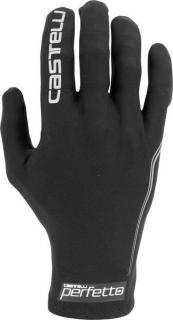 Pánské cyklistické rukavice CASTELLI Perfetto Light velikost S, black Velikost: S