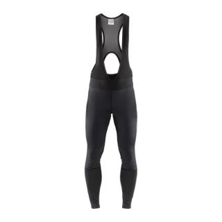 Pánské zimní cyklistické kalhoty CRAFT Ideal  Pro Wind Bib Barva: Černá, Velikost: S