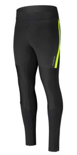 Pánské zimní sportovní kalhoty Etape SPRINTER WS, černá/žlutá fluo Velikost: L