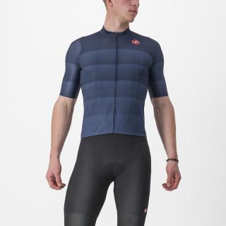 Pánský cyklistický dres CASTELLI Livelli, belgian blue Velikost: 3XL