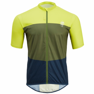 Pánský cyklistický dres SILVINI Turano Pro, olive ocean Velikost: 3XL