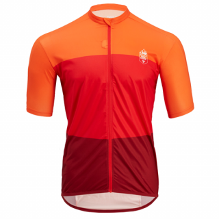 Pánský cyklistický dres SILVINI Turano Pro, red merlot Velikost: 3XL