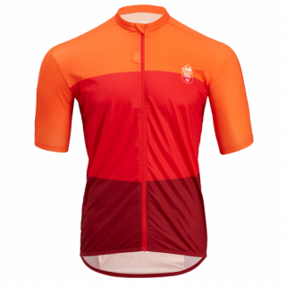 Pánský cyklistický dres SILVINI Turano Pro, red merlot Velikost: XL