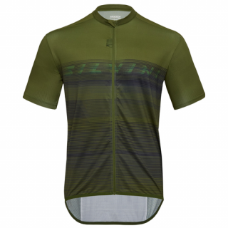 Pánský volný cyklistický dres SILVINI Turano, olive/charcoal Velikost: 4XL