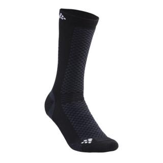 Ponožky CRAFT Warm 2-pack Barva: Černá, Velikost: 46-48