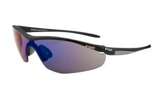 Sportovní sluneční brýle R2 LOOP XS Barva čoček: grey, Barva rámu: black, Velikost: XS