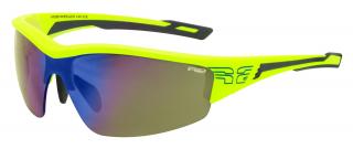 Sportovní sluneční brýle R2 WHEELLER Barva: yellow, Barva čoček: grey, Velikost: Standard