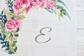 Květiny - monogram E