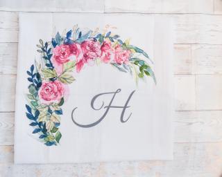 Květiny - monogram H