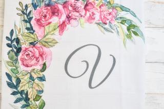 Květiny - monogram V