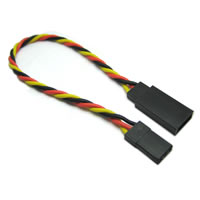 Etronix 10cm 22Awg Jr Twisted Extension Wire