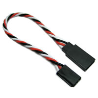 Etronix 7cm 22Awg Futaba Twisted Extension Wire