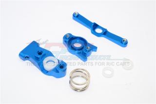 GPM Racing Alloy Steering Assembly - 3pcs Set Blue