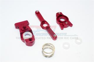 GPM Racing Alloy Steering Assembly - 3pcs Set Red