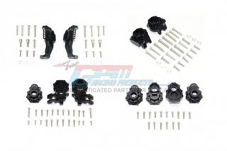 GPM Racing Alu Ft+rr C Hub Rr Gear Box Mounts Ft+rr Knkl Arms -104pcs