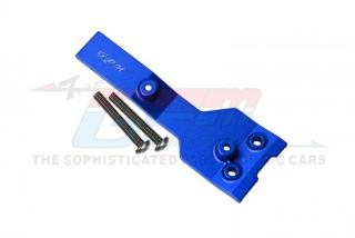 GPM Racing Aluminum Rear Chassis Link Protector -3pc Set Blue