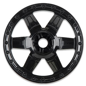 Proline Desperado 3.8 Black 1/2 Offset Wheel (Traxxas Bead) 17mm Hex