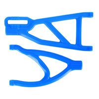 RPM Revo Rear A-Arms Blue (1 Upper/1 Lower), modra zadni ramena pro e-revo, jako tra5333
