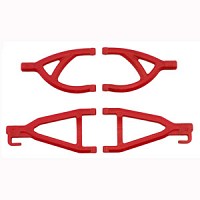 RPM RPM80609 Rear Upper & Lower A-arms for the Traxxas 1/16th Scale E-Revo - Red, jako dil TRA7132