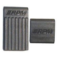 RPM80152 RPM T/E-Maxx Bulkhead Braces BLACK, svorky bulkheadu E-Maxx, jako TRA3930 3930 cerne