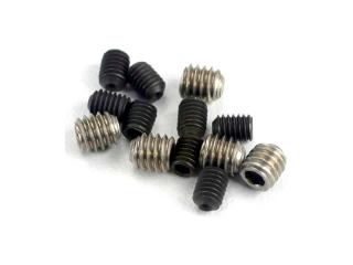 Traxxas Červíky imbus ocel M3x4mm (4), nerez M4x4mm (4), TRA1548