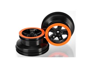 Traxxas disk 2.2/3.0" SCT černý-oranžový (2), TRA5868X