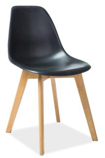 Jídelní židle DEBRA Barva: černá
