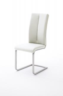 Moderní jídelní židle PAULA 1 ekokůže Barva: bílá,
