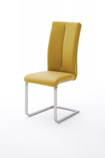 Moderní jídelní židle PAULA 1 ekokůže Barva: kari,